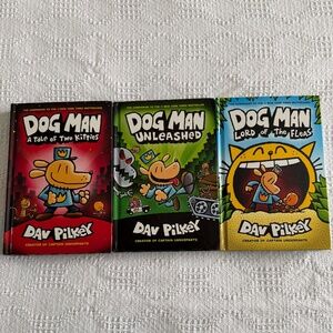 DOG MAN by Dav Pilkey Hardback Books